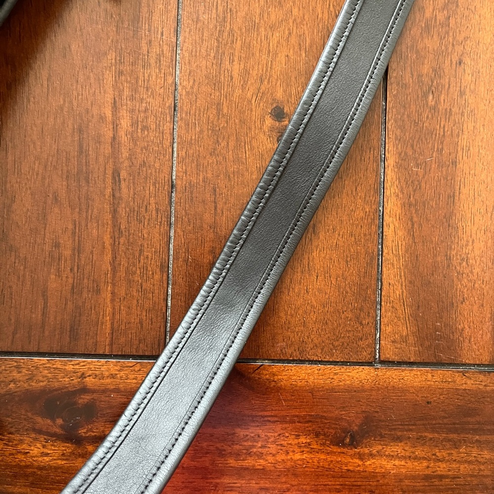 Vintage 90s Coach H9N-9966 Legacy BLACK Zip Bag for Shoulder / Crossbody - Picture 5 of 9